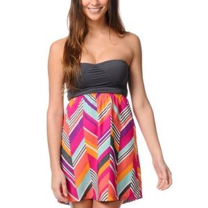 Roxy savage strapless dress LG